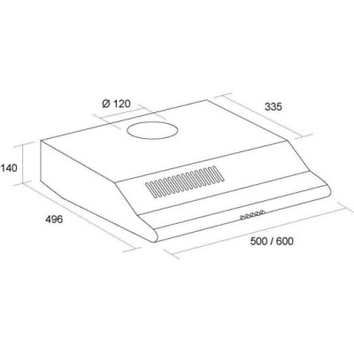 Pyramida UNO 60 WH