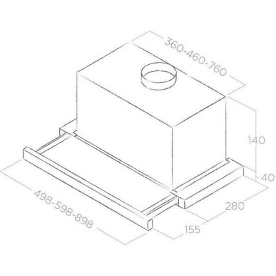 Elica TT14 PLUS BL/A/60