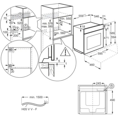 Electrolux KOEAP31WT
