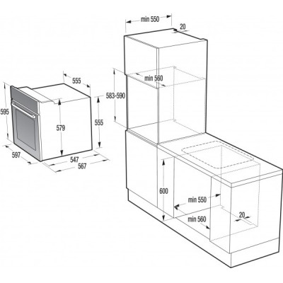 Gorenje BO637E21WG