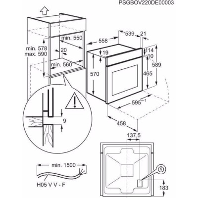 Electrolux EOH4P56BX