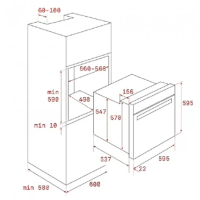 Teka HRB 6400 VN 111010016