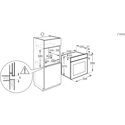 Electrolux EOD3C40BX