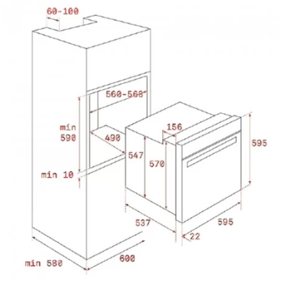 Teka HRB 6300 VNS 111010013