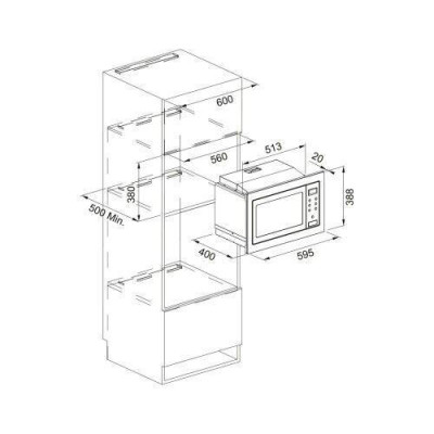 Franke Smart FSM 25 MW XS (131.0627.471)
