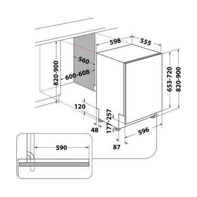 Whirlpool WIO3C33E 6.5