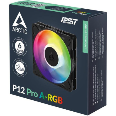 Arctic P12 Pro A-RGB Black (ACFAN00309A)