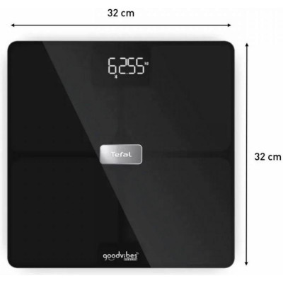 Tefal Body Fat Goodvibes Health Black BM9670S1