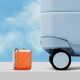 Metz Traveller Shaver with Bag Orange MZXZ021-OR