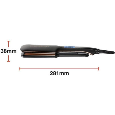 Remington PROluxe Midnight Wide Plate Straightener S9150B