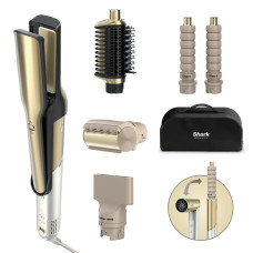 Shark Glam Sleek Straight Waves & Curls Multi-styler (HD6051SEU)
