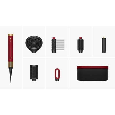 Dyson Airwrap Coanda 2x Multi-styler & Dryer Straight to Wavy Red Velvet/Gold (176957-01)