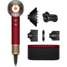 Dyson Supersonic HD16 Nural Straight+Wavy Red Velvet/Gold (493117-01)