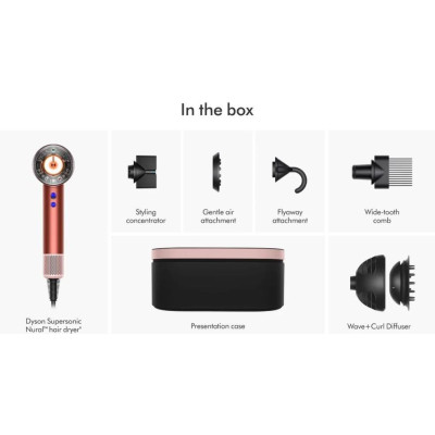 Dyson Supersonic HD16 Nural Strawberry Bronze/Blush Pink EU (561725-01)