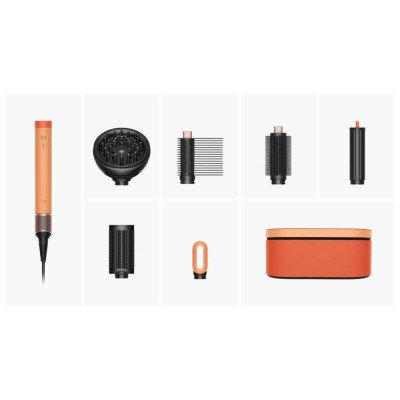 Dyson Airwrap Co-anda2x Multi-styler & Dryer Curly+Coily Ceramic Apricot/Topaz (266836-01)