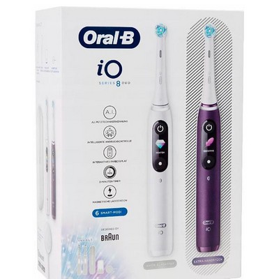 Oral-B iO Series 8 duo Violet & White