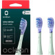 Oclean Brush Head Ultra White 2-pack Green (6970810553529)