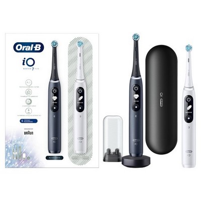 Oral-B iO Series 7 Duo Black Onyx/White Alabaster