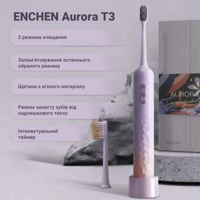 Enchen Electric Toothbrush Aurora T3 Pink