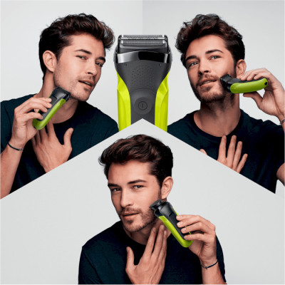 Braun Series 3 300BT Black/Green