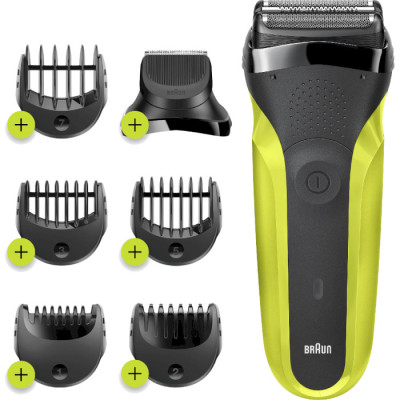 Braun Series 3 300BT Black/Green