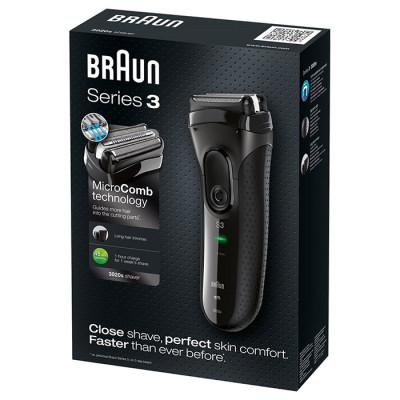 Braun Series 3 3020s Black