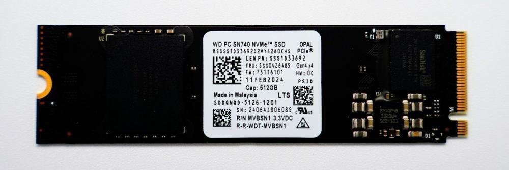 WD SN740 M.2 2280 SDDPNQD-512G 512 GB - купити SSD-накопичувач