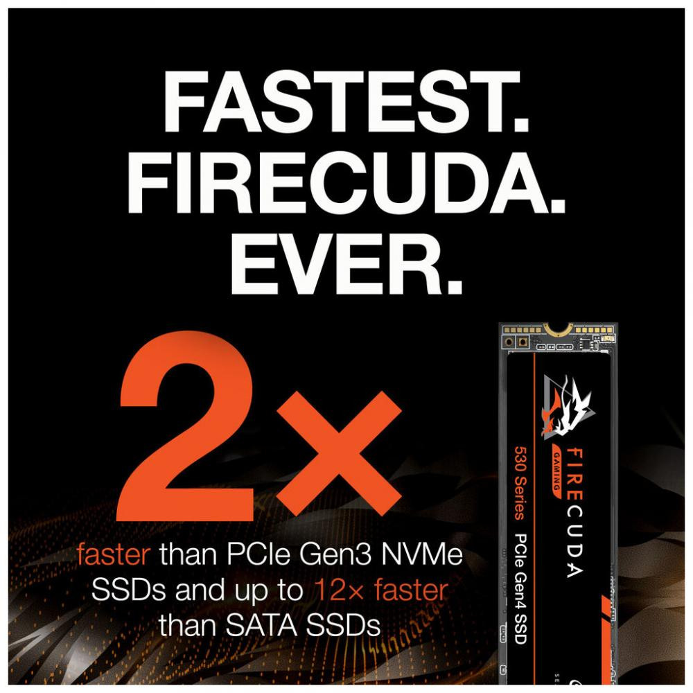 SSD накопитель Seagate FireCuda 530 2TB (ZP2000GM3A013) - купить в