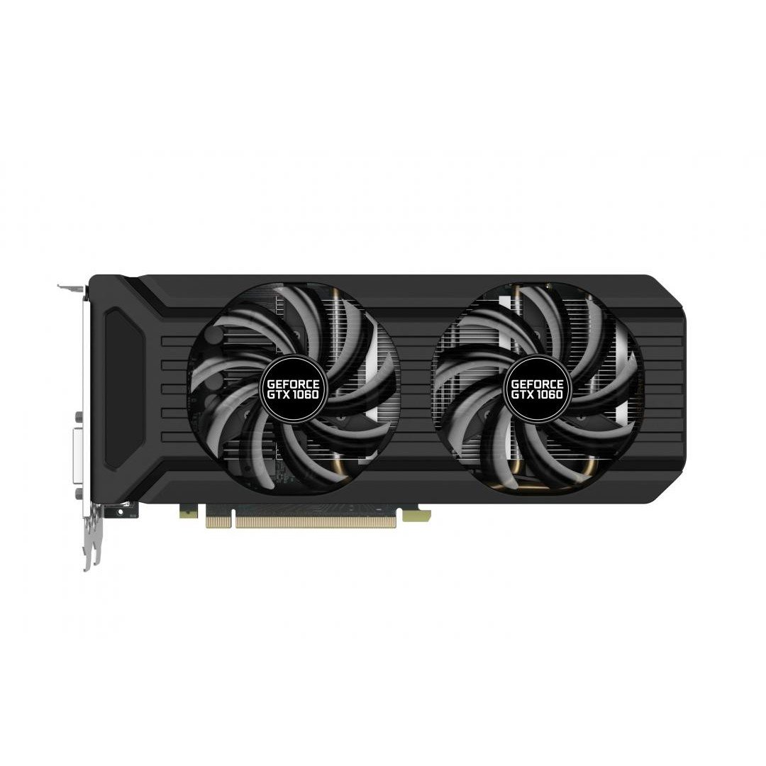 Відеокарта Palit GeForce GTX 1060 Dual 6GB (NE51060015J9-1061D