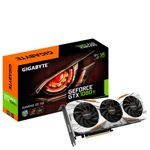 Відеокарта GIGABYTE GeForce GTX 1080 Ti Gaming OC 11G (GV